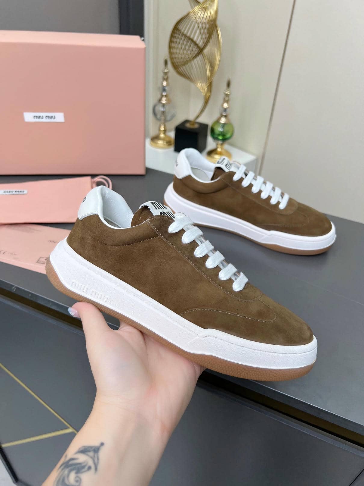 Miu Miu German training shoes3-32